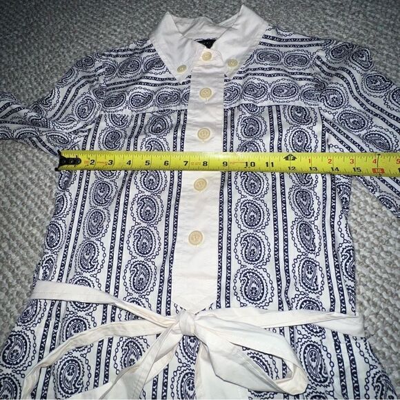 Marc by Marc Jacobs Paisley Longsleeve Dress - Sz 0 - Picture 11 of 16